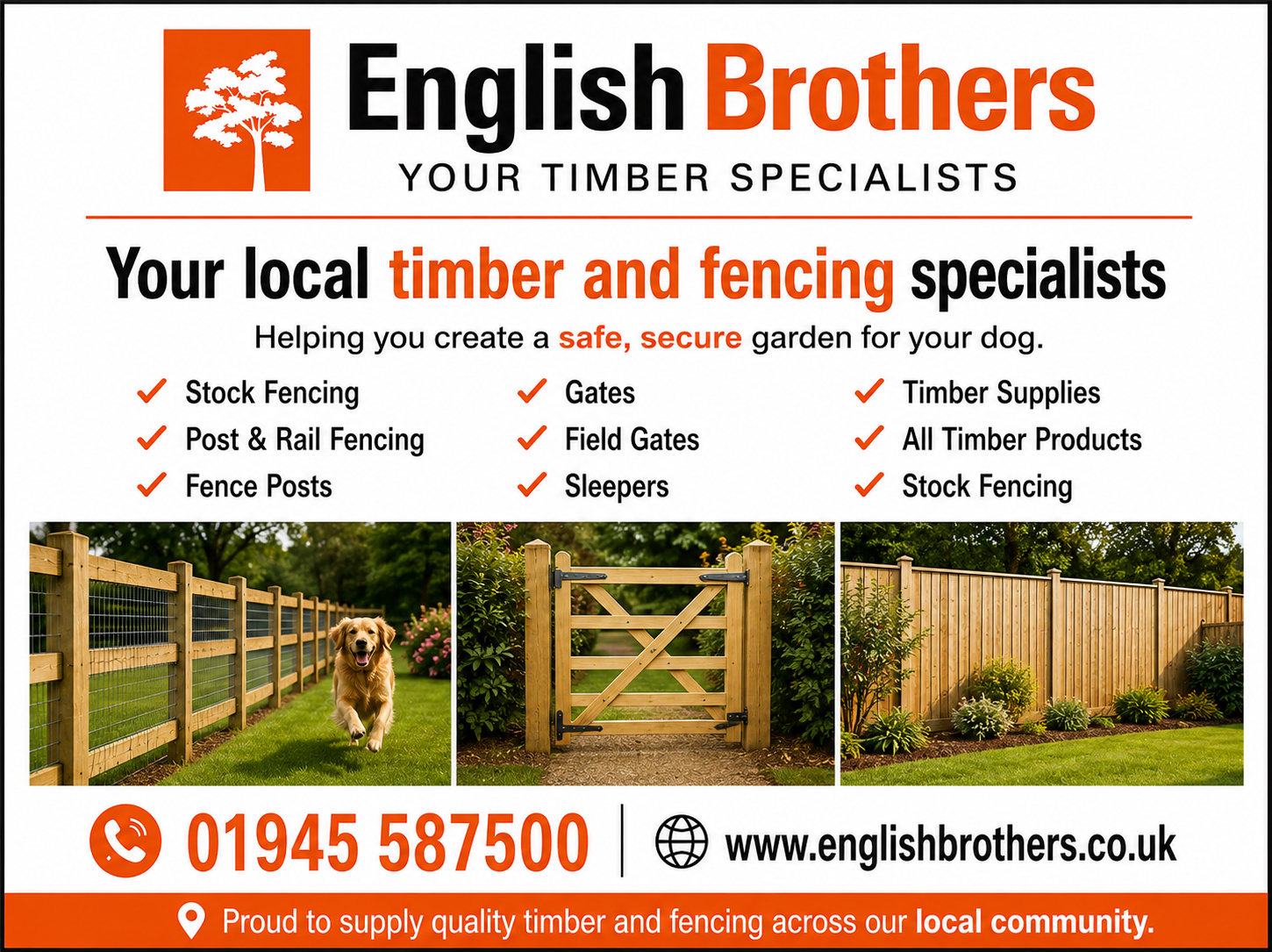 advertisement for https://ecommerce.englishbrothers.co.uk/